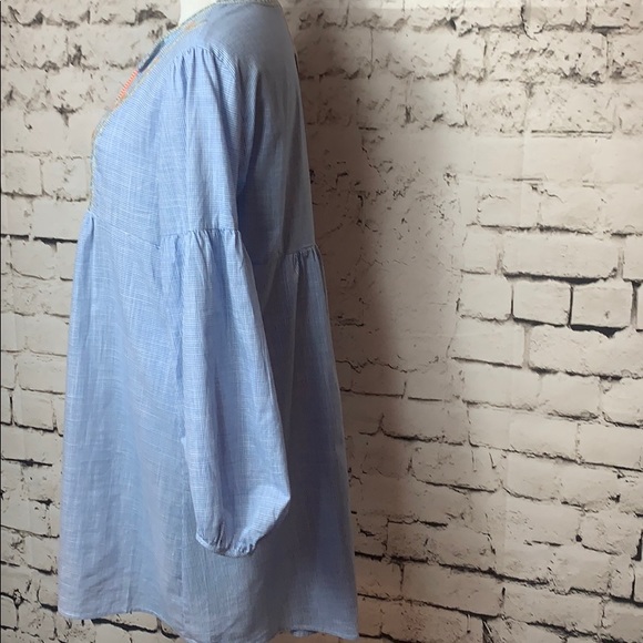 Grifflin Paris Long Sleeve Gingham Dress - Picture 4 of 8